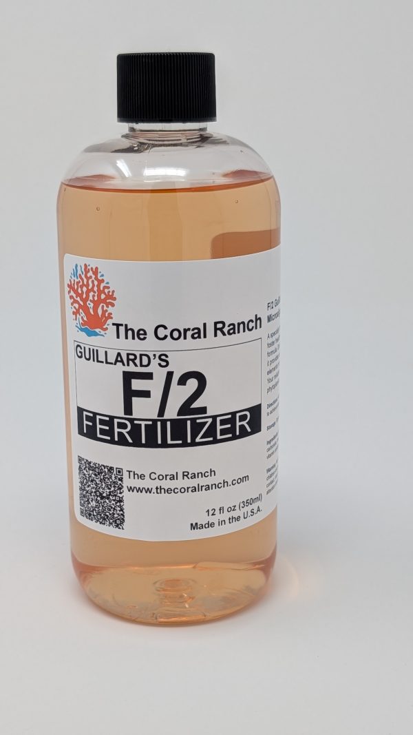 The Coral Ranch - Guillard's F/2 Formula Microalgae Fertilizer Concentrate (12 fl oz (350 ml))