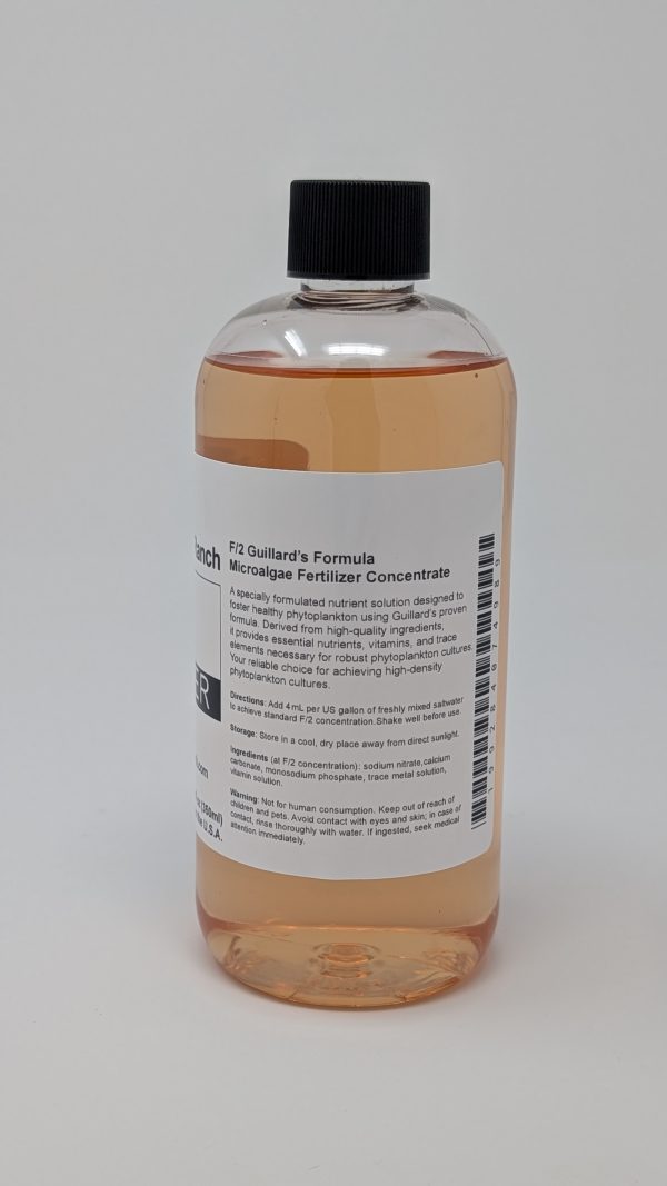 The Coral Ranch - Guillard's F/2 Formula Microalgae Fertilizer Concentrate (12 fl oz (350 ml)) - Image 5